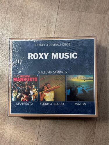 Roxi Music 3 Albums « Manifesto » « Flesh & Blood » « Avalon »
