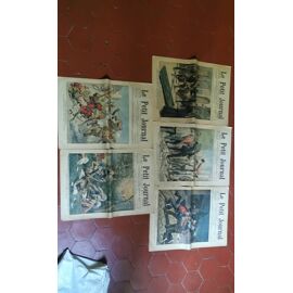 Lot De 5 Le Petit Journal 1907