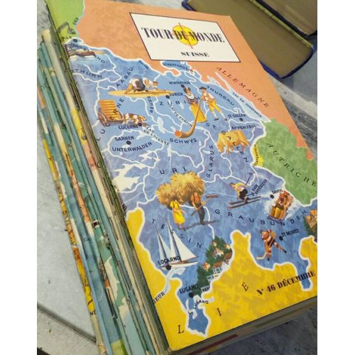 Lot De 14 Revues Tour Du Monde (1962/1963)