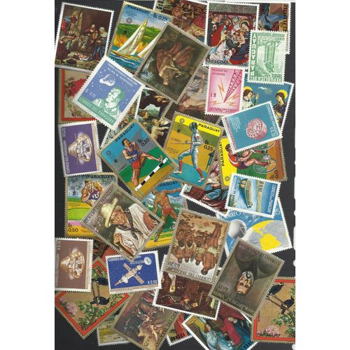 Paraguay 28 Timbres Neufs Différents Voir Scan