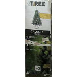 Sapin de Noël artificiel - Hauteur 120cm - Marque CALGARY (Gifi)