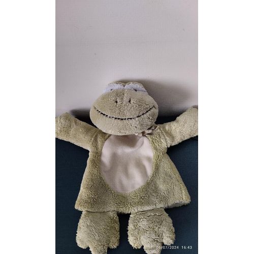 Doudou Marionnette Grenouille Histoire D'ours