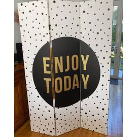 Pare vue déco intérieur en 3 volets