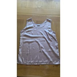Débardeur Mauve Satiné - Blanche Porte - 42/44