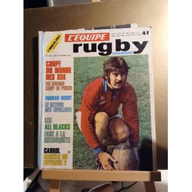 L'Equipe Magazine Rugby N°43 26/10/1972 Coupe Monde Xiii Barrau Berot Blacks