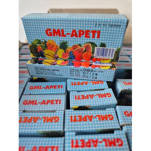 Gml-Apeti Boost D'appétit Et Prise De Poids 100% Original [Lot De 3 Boîtes] 