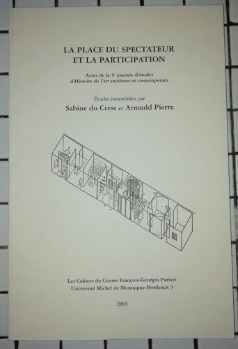 La Place Du Spectateur Et La Participation