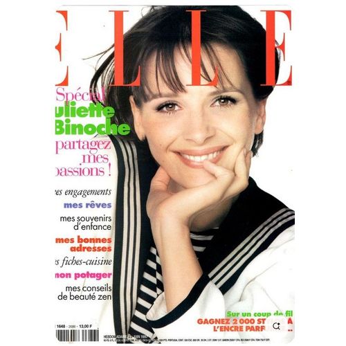 Elle 2686 Du 23 Juin 1997 Spécial Juliette Binoche - Issey Miyake