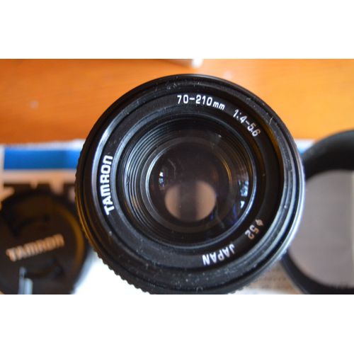 zoom à pompe TAMRON 70-210 mm f:4/5,6 Adaptall 2