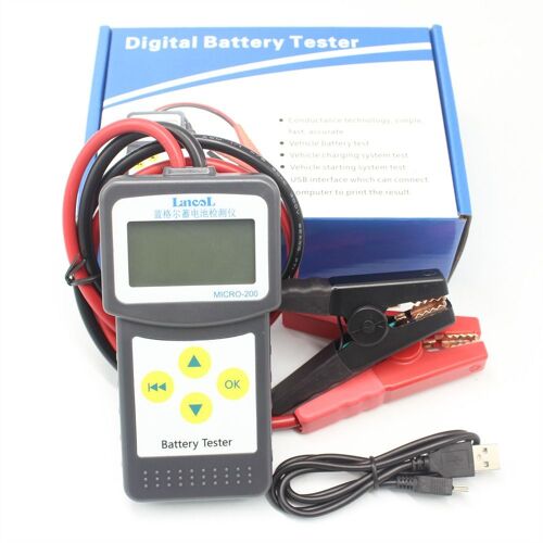 Testeur De Batterie Automobile Testeur De Batterie Analyse De La Durée De Vie Et De La Résistance Interne De La Batterie Micro-200