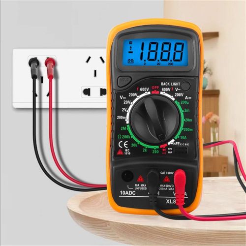 xl830l Digital Voltmeter and Ammeter Pocket-sized Electrical Instruments Smart Digital Multimeter