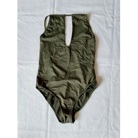 Maillot De Bain 1 Pièce Femme Taille L Couleur Kaki