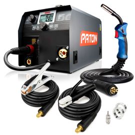 PATON StandardMIG-200 – Poste à souder 3 en 1 pour MIG/MAG, MMA, TIG LIFT, Kit de soudeur 230V, Machine de soudage semi auto, Poste MIG avec gaz, Machine à souder MIG/MAG
