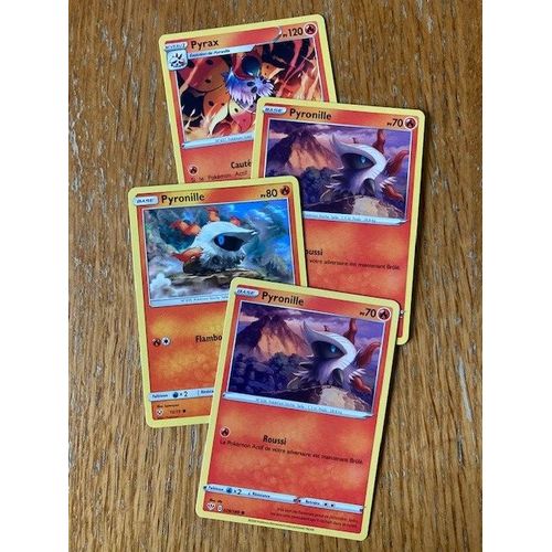 (266) 3x Pyronille + Pyrax (Pokemon)