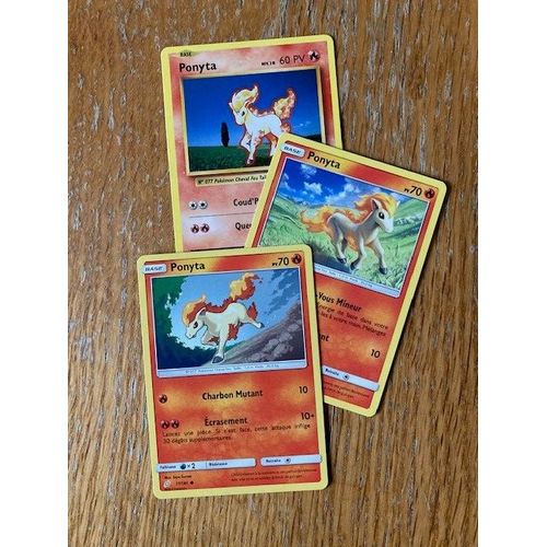 (248) 3x Ponyta (Pokemon)