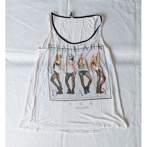 Top Sans Manche Femme Taille M Marque Stradivarius