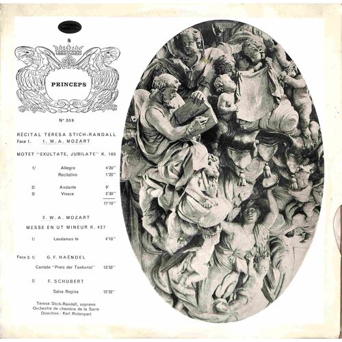 Disque Vinyle Rare – Récital Teresa Stich-Randall