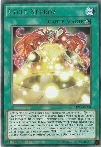 Yu Gi Oh Mp15 Fr231 Cycle Nekroz Rare