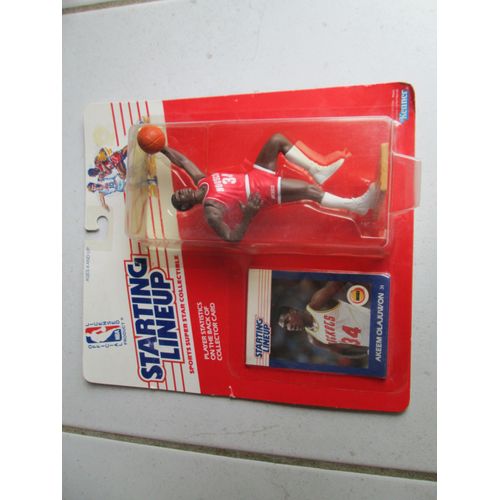 Figurine Starting Lineup De Basketball De A. Olajuwon Des Rockets "1988" N B A