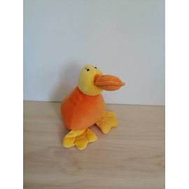 Doudou canard orange jaune egmont toys