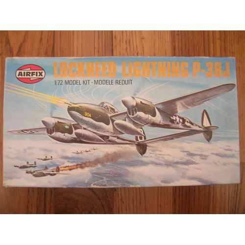Maquette D'Avion Lockheed Lightning P-38j Airfix 1/72-Airfix