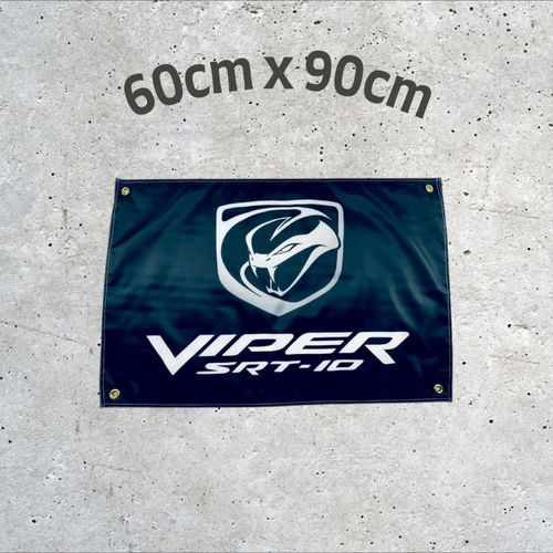 Banderole drapeau Dodge Viper