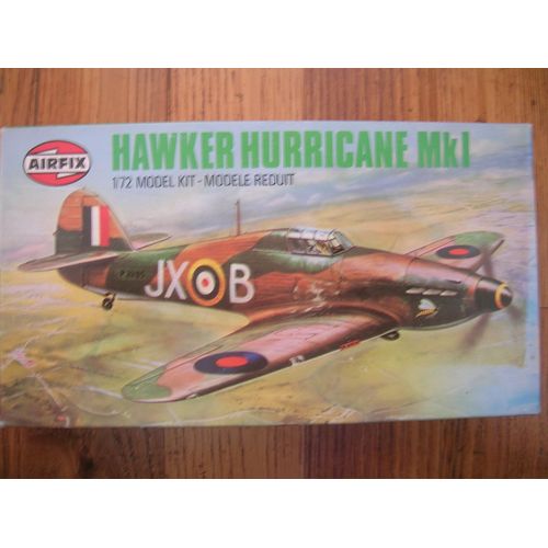Maquette D'Avion Hawker Hurricane Mk I Airfix 1/72-Airfix