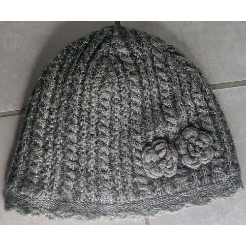 Bonnet Enfant Gris Vert Baudet - T 6 Ans