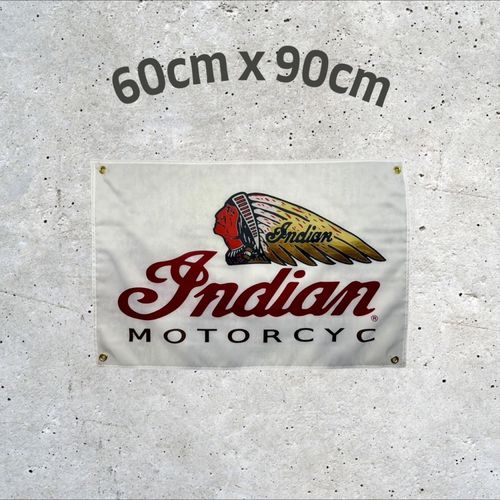 Banderole drapeau Indian Motorcycle 
