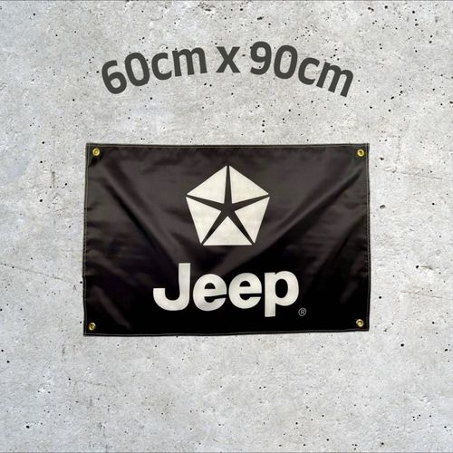 Banderole drapeau Jeep