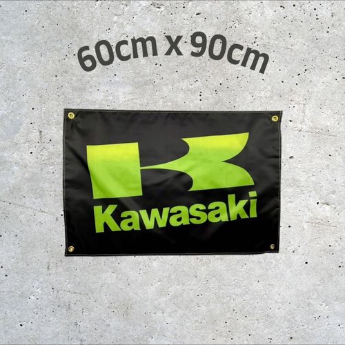 Banderole drapeau Kawasaki 