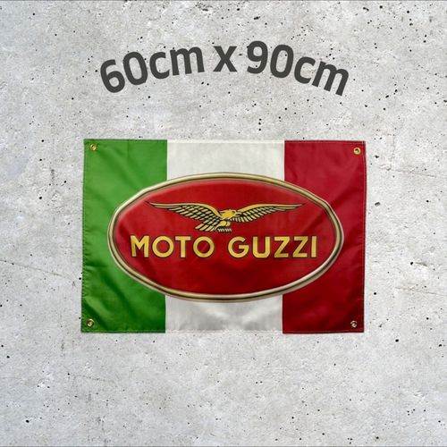 Banderole drapeau Moto Guzzi