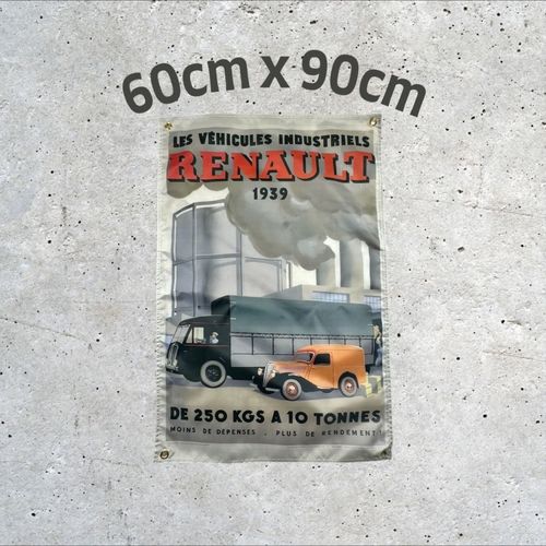 Banderole drapeau Renault 