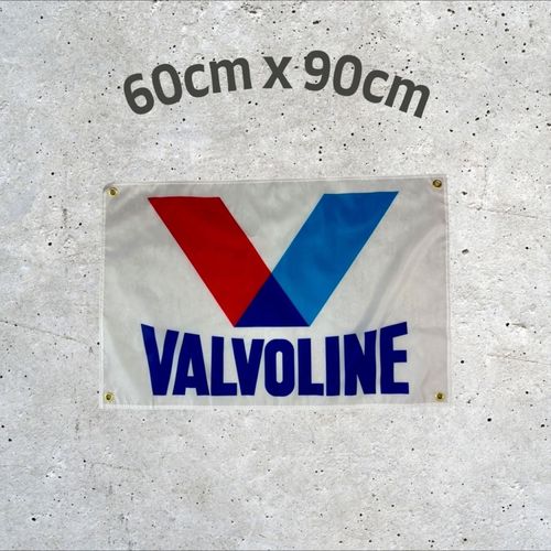 Banderole drapeau Valvoline