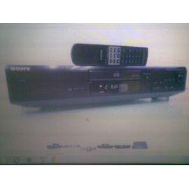SONY CDP XE 210  - lecteur  cd  +  telecommande  origine -  reviser  et  tester  , 100 %  OK  en  fonction