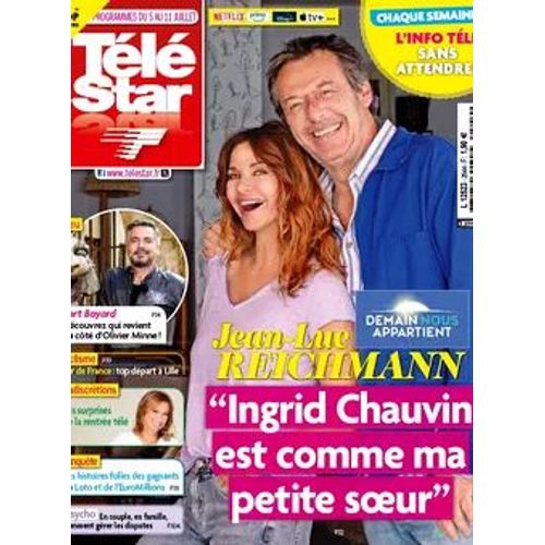 Tele Star 2544 2025 Ingrid Chauvin/Olivier Minne/Chiara Mastroianni/Helena Noguerra/Catherine Deneuve/Ryad/Patrick Duffy