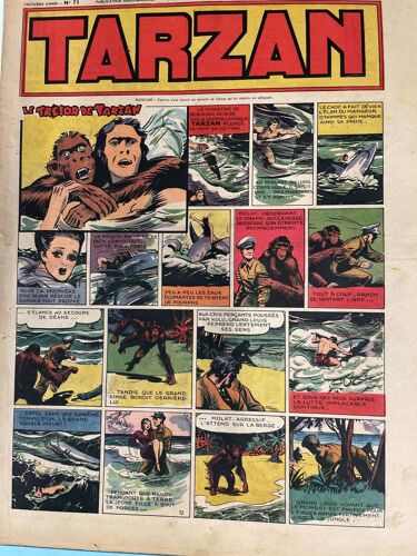 Tarzan N° 73. - 8 Février 1948