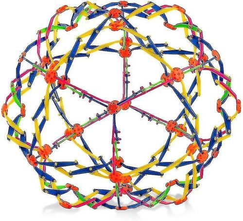 Hoberman Sphere Ball , Balle De Respiration, Balle Extensible Évolutive En Plastique