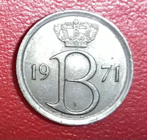25 Centimes - Baudoin I - 1971 - Belgique (Neerlandais)