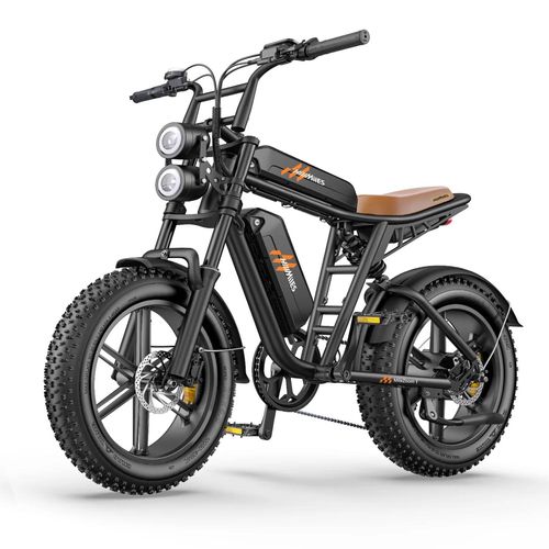 Vélo Électrique Hillmiles Milezoom 1 - Moteur 750w Batterie 52v31.2ah Pneus De 20 Pouces Frein À Huile Hydraulique - Noir