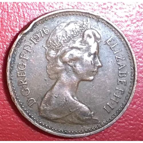 1 New Penny - Elizabeth I I - 2e Effigie - 1976 - Royaume Uni