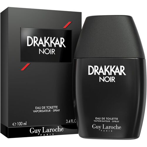 Drakkar Noir De - Eau De Toilette Sensuel & Intrépide - Boisé Et Aromatique, Notes De Mousse De Chêne, Patchouli Et Sapin Baumier - Parfum Pour Homme - 100 Ml