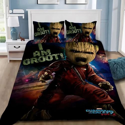 Housse De Couette S-Star Wars, Taie D'oreiller, Housse De Couette 3d, Parure De Lit Y-Yoda, Housse De Couette Queen King, Adaptée Aux Enfants Et Aux Adultes