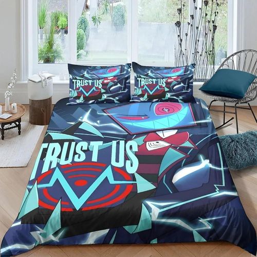 Parure De Lit Hazbin Hotel Game, Ensemble De Literie Exquis, Housse De Couette, Ensemble De Literie, Cadeau D'anniversaire De Luxe