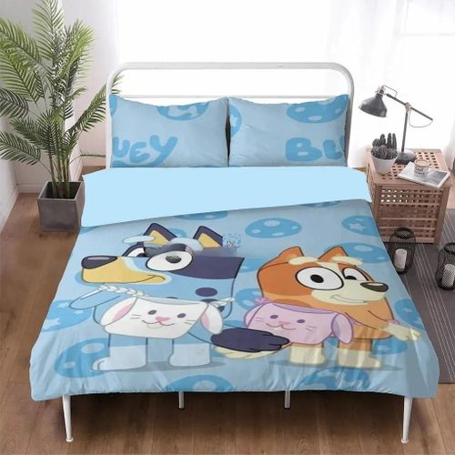 Ensemble De Literie 3 Pieces Avec Motif Licorne Et Housse De Couette, Idéal Pour Un Anniversaire Ou Un Mariage