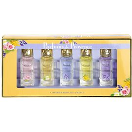 Charrier Parfums De Provence Set Of 5 Miniature Floral Eau De Toilette 53 Ml 