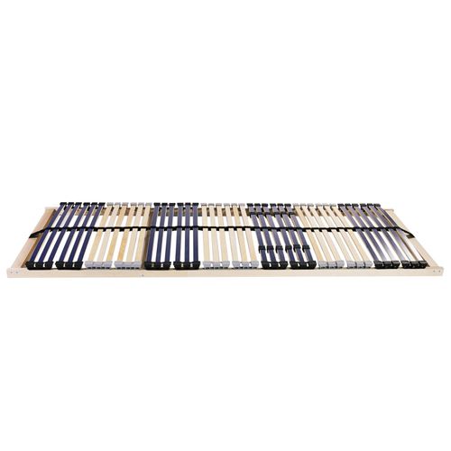 Vidaxl Sommier À Lattes Marron 70 X 190 Cm Bois Et Plastique