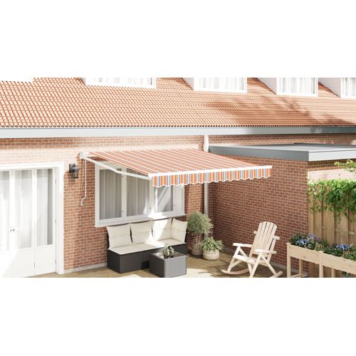 Vidaxl Auvent Rétractable Multicolore 300x250 Cm Tissu