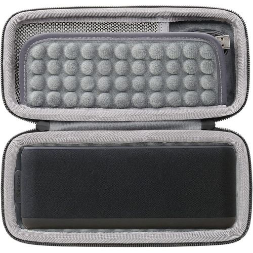 Étui de Voyage Rigide Housse Case pour SoundCore Boost 20W Enceinte Bluetooth Portable