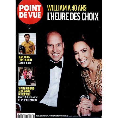 Point De Vue N°3853 22 Juin 2022 William A 40ans